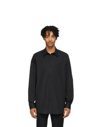 AMI Alexandre Mattiussi Black Oversized Fit Shirt