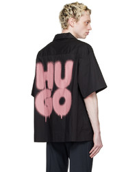 Hugo Black Oversized Shirt
