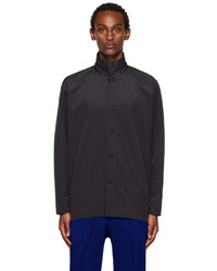 Homme Plissé Issey Miyake Black Packable Shirt