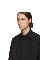 Prada Black Pocket Shirt