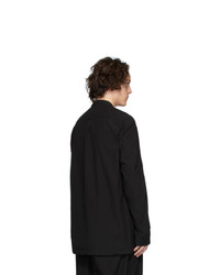 The Viridi-anne Black Pocket Shirt