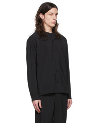 Snow Peak Black Polyester Shirt