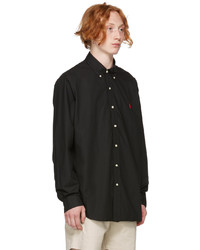 Polo Ralph Lauren Black Poplin Shirt