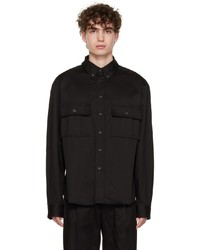 Black Long Sleeve Shirts for Men | Lookastic
