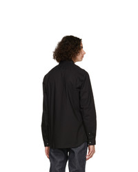 Lacoste Black Stretch Slim Fit Shirt