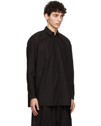 Toogood Black The Draughtsman Shirt