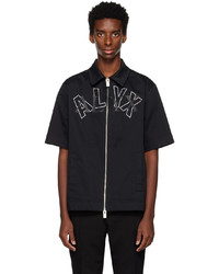 1017 Alyx 9Sm Black Zip Shirt