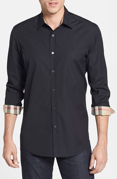 burberry brit long sleeve shirt