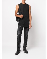 DSQUARED2 Button Front Sleeveless Shirt