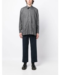 The Power for the People Button Placket Long Sleeve Shirt