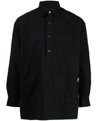 The Power for the People Button Placket Long Sleeve Shirt