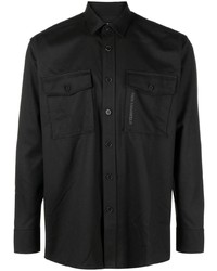 Karl Lagerfeld Chest Pocket Long Sleeve Shirt