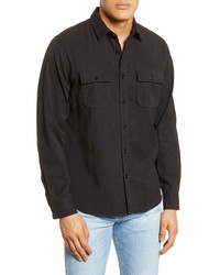 Frame Classic Fit Double Pocket Button Up Shirt