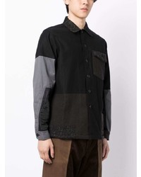 Maharishi Colour Block Panel Shirt