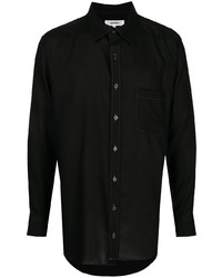 Sulvam Contrast Stitch Long Sleeve Shirt