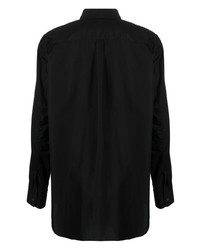 Black Comme Des Garçons Cotton Oversized Shirt