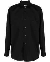 Black Comme Des Garçons Cotton Oversized Shirt
