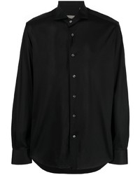 Corneliani Cutaway Collar Button Up Shirt