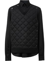 Burberry Detachable Quilted Panel Shirt
