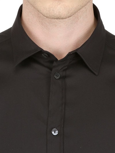 Dolce & Gabbana Stretch Cotton Slim Fit Shirt, $275, LUISAVIAROMA