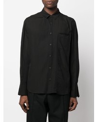 Ziggy Chen Draped Long Sleeve Shirt