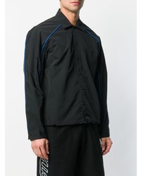 Unravel Project Drawstring Button Down Shirt