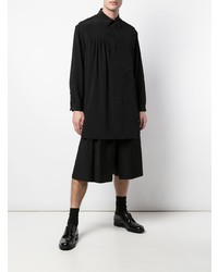 Yohji Yamamoto Gathered Oversized Shirt