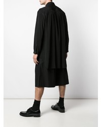 Yohji Yamamoto Gathered Oversized Shirt