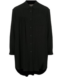 Yohji Yamamoto Gathered Oversized Shirt