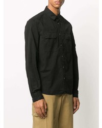 C.P. Company Goggle Patch Chest Pocket Shirt