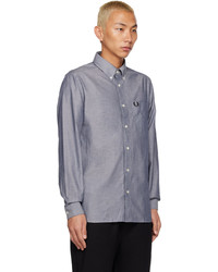 Fred Perry Gray M4695 Shirt