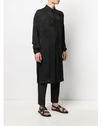 Saint Laurent Jacquard Woven Long Shirt