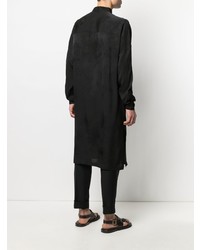 Saint Laurent Jacquard Woven Long Shirt