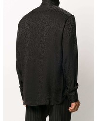 Saint Laurent Jacquard Woven Shirt