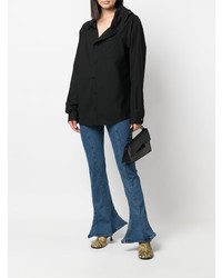 Y/Project Logo Embroidered Asymmetric Shirt