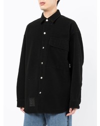 Izzue Logo Patch Long Sleeve Shirt