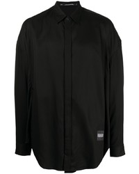 Julius Logo Patch Long Sleeved Shirt