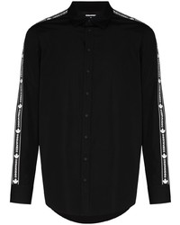 DSQUARED2 Logo Tape Buttoned Shirt