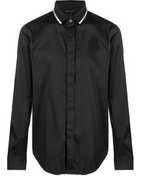 Emporio Armani Long Sleeve Contrast Trim Shirt