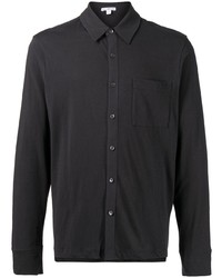 James Perse Long Sleeve Knit Shirt