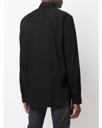 Dondup Long Sleeve Stretch Cotton Shirt