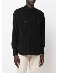 Tagliatore Long Sleeved Cotton Shirt