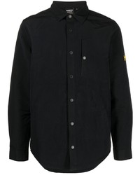 Barbour Long Sleeved Logo Patch Shirt