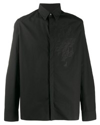 Fendi Monogram Detail Button Up Shirt