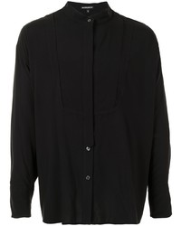 Ann Demeulemeester Oversized Mandarin Collar Shirt