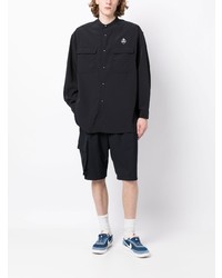 White Mountaineering Patch Detail Button Up Shirt