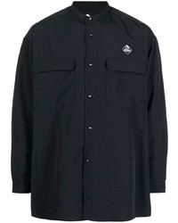 White Mountaineering Patch Detail Button Up Shirt