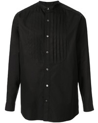 Education From Young Machines Pintucked Poplin Shirt