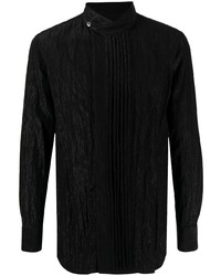 Emporio Armani Pleated Front Shirt