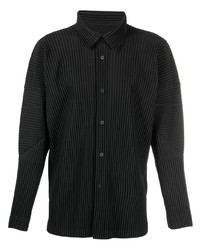 Homme Plissé Issey Miyake Pliss Detail Long Sleeved Shirt